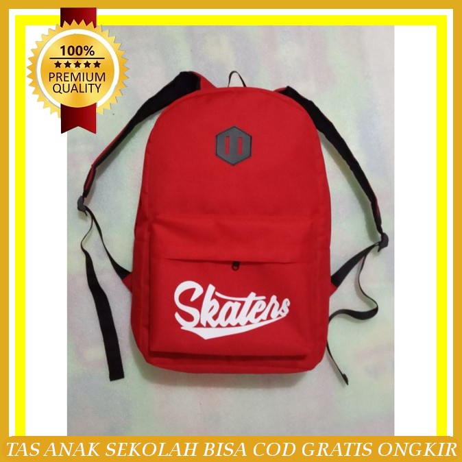 Ransel Hitam Polos Backpack Sekolah Anak Laki2 Sd Smp Sma Tas Anak Sekolah Laki Laki Import Premium 