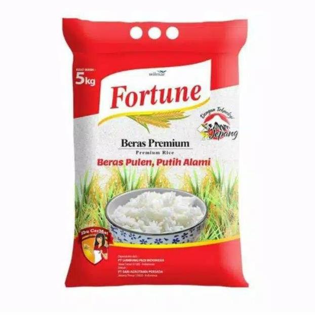 

=+=+=+] Beras Fortune Pulen 5 kg