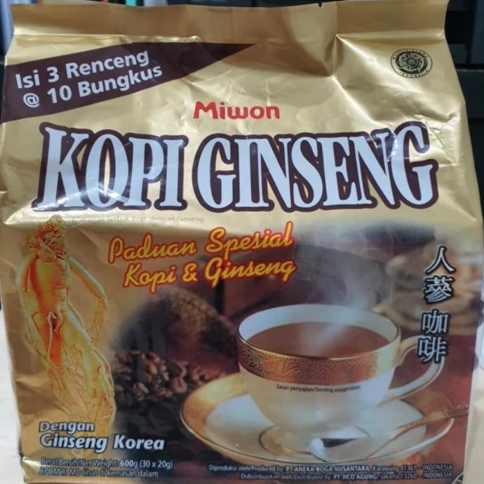 

KOPI GINSENG MIWON DARI KOREA