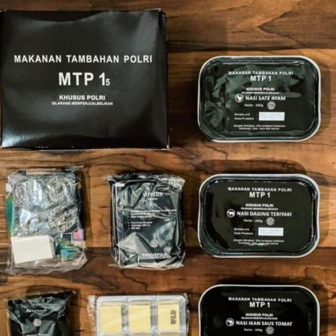 

Ransum Mtp1 T2Sp Tni Makanan Tambahan Polri Siap Saji Kaleng Awet
