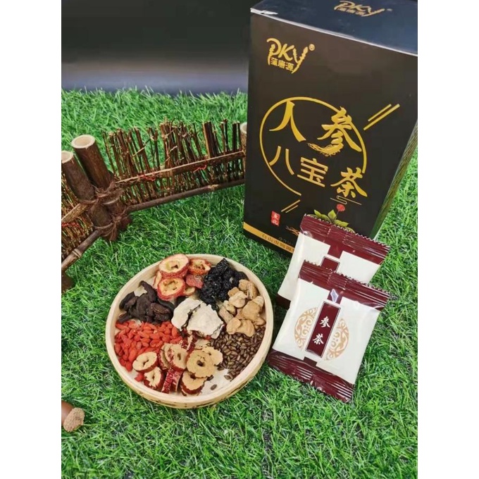 

Teh Ginseng mix 8 jenis herbal (1 kotak isi 20 )