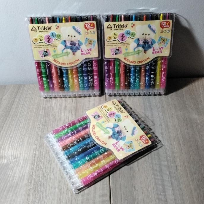 

\"\"\"\] Crayon putar panjang 12wr Trifelo TWC-009L