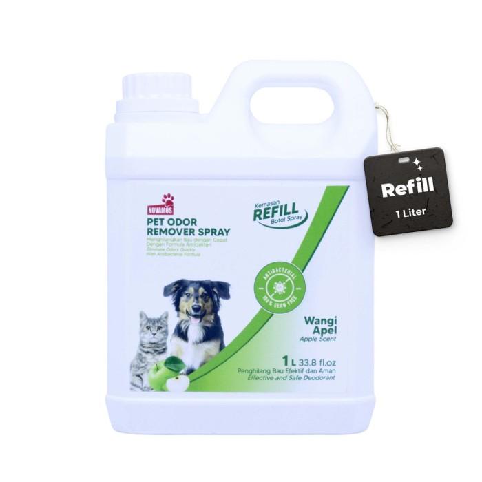 Refill Novamos Penghilang Bau Kotoran Anjing & Kucing Pet Odor Remover