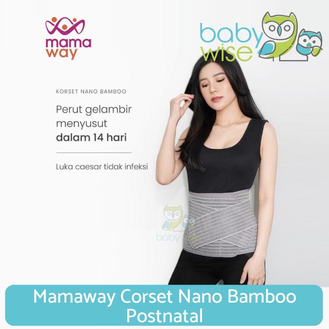 Mamaway Corset Nano Bamboo Postnatal - Korset Pelangsing Melahirkan