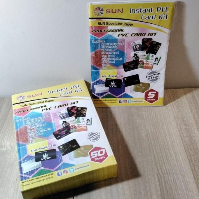 

%$%$%$%$] PVC id card - 50sheets Sun