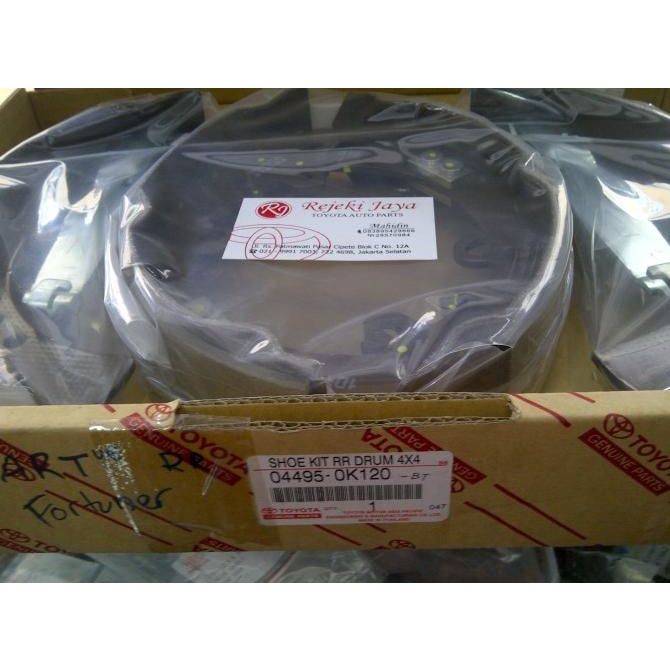 Kampas Rem Mobil Belakang Fortuner