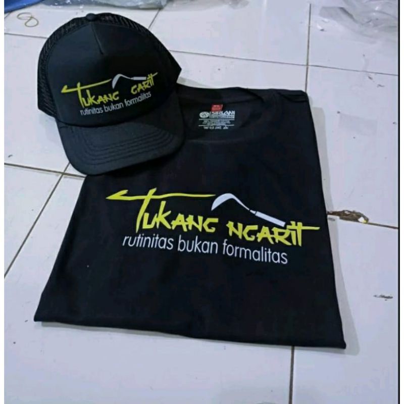 KAOS NGARIT TUKANG NGARIT GRATIS TOPI TUKANG NGARIT