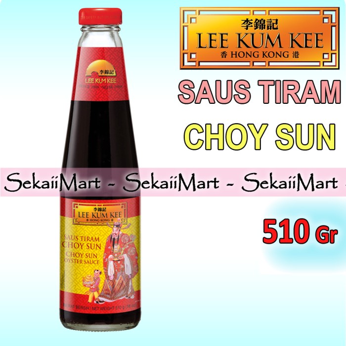 

Lee Kum Kee Choy Sun Oyster Sauce 510Gr - Lkk Bumbu Saus Tiram Choysun