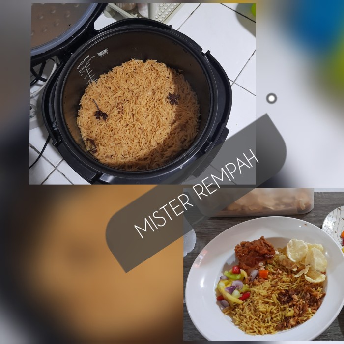 

Nasi Kebuli Instan Mister Rempah +Bumbu Rempah Praktis Untuk 5-6 Porsi