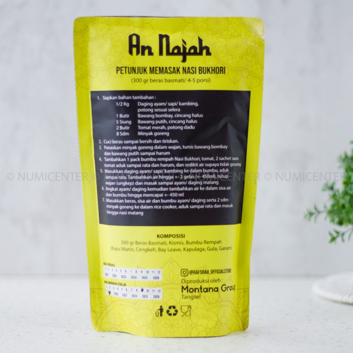 

350G Nasi Bukhori Beras Basmati Dengan Bumbu - An Najah