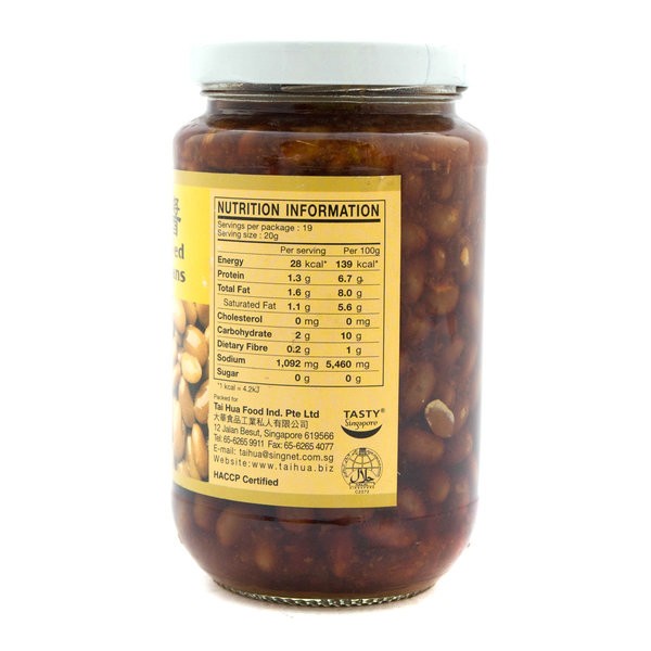 

Tai Hua Preserved Soy Beans 380Gr - Ta Hua Bumbu Masak Kedelai Awetan