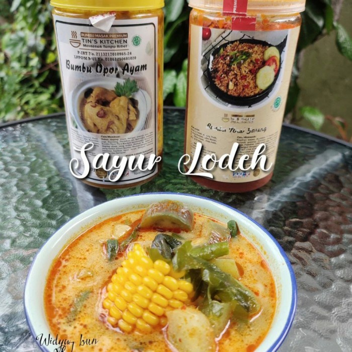 

Bumbu Opor Instan Tin'S Kitchen Reguler 375Gr, Homemade, Premium