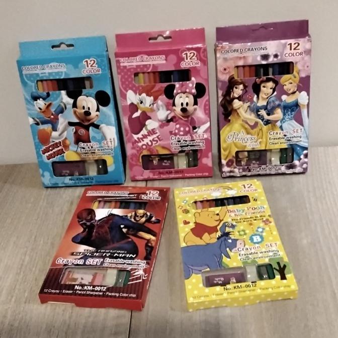 

Silahkan Order] Crayon 12wr set erasable