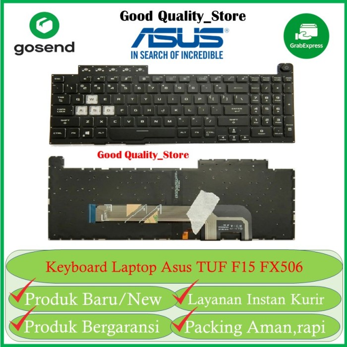 Viral Keyboard Laptop Asus Tuf F15 Fx506 Fx506Li Fx506Lh Fx506Hc Backlight