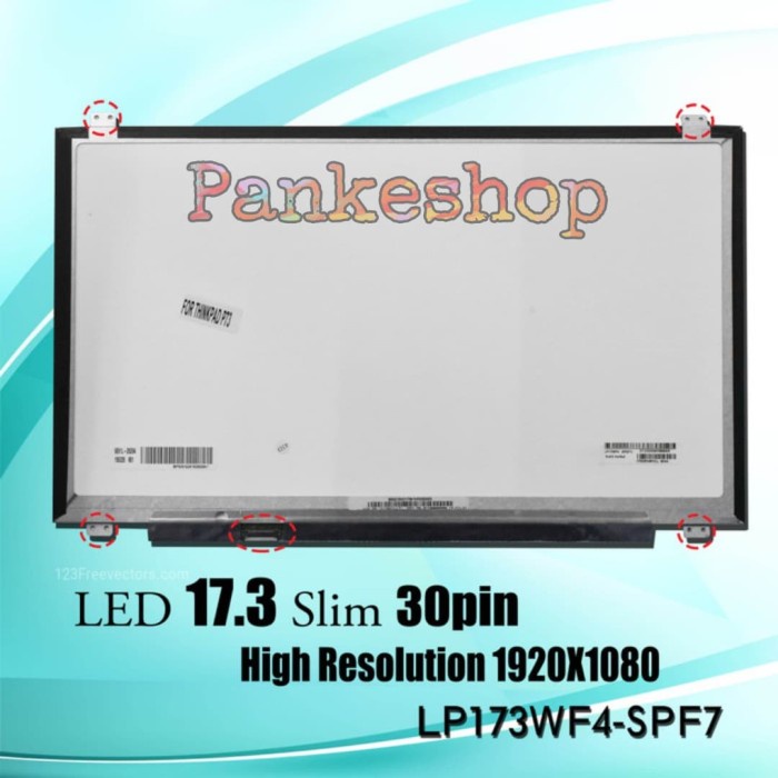 Led Lcd Laptop Msi Gt72 2Qd Ms-1781 17.3 Inch 30 Pin Full Hd Slim Bestseller