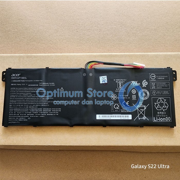 Viral Baterai Ap19B5L Acer Travelmate P214-52 Tmp214-51 Tmp214-52