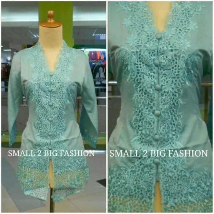 Terlaris Kebaya Full Brokat / Kebaya Panjang / Kebaya Muslim / Atasan Brokat