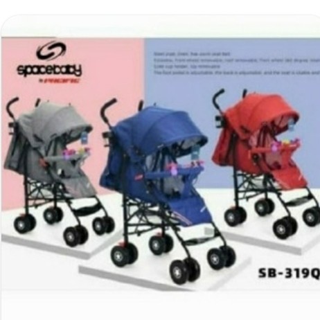 Stroller Spacebaby Sb 319Q Pacific Baby Berkualitas
