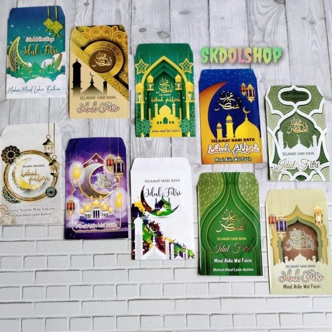 

jual Amplop ampau lebaran karakter Masjid D isi 50 lembar