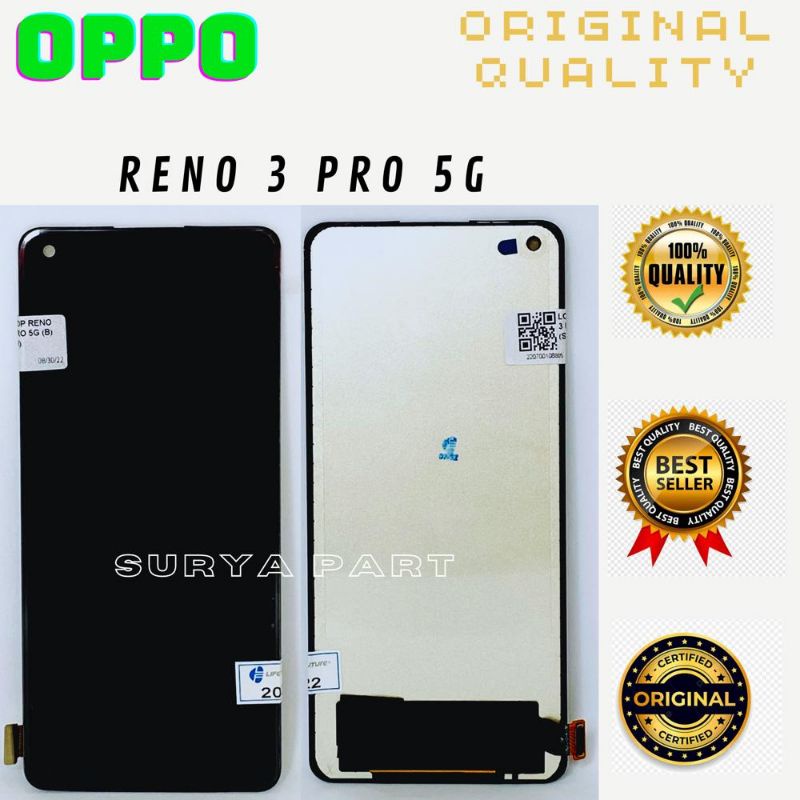 [ORIGINAL] QUALITY LCD OPPO RENO 3 PRO 5G / RENO 4 PRO 5G FULLSET