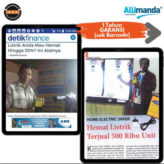 Alat Penghemat Listrik 2200-4400 Va Tipe B - Pak Bambang