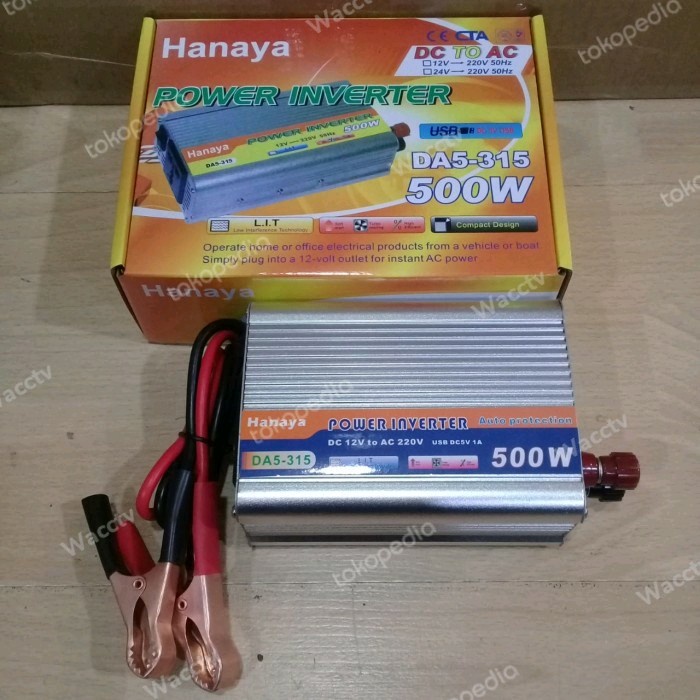 Inverter 500 Watt Da-315, Inverter 500Watt