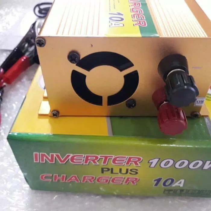 Power Inverter 12V 1000 Watt Plus Charger 10A Visero Sfa-1000C