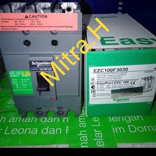 Mccb 30A 3Phase Ezc100F Schneider