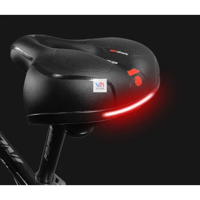 Sadel Sepeda Lipat MTB Road BMX Empuk Memory Foam Bukan Selle Royal