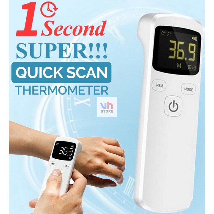 Thermometer Thermo Gun Infrared Non Contact JK-A007 Hasil Kilat Cepat
