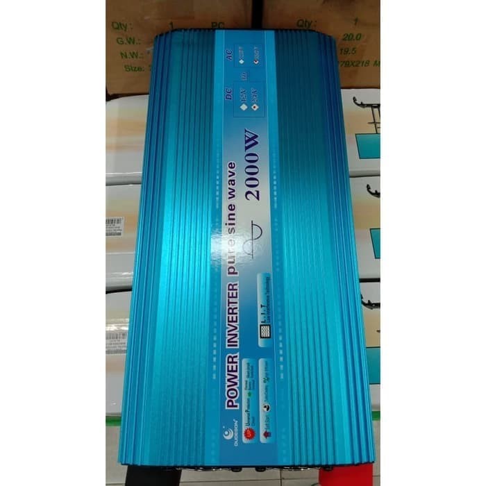 Power Inverter Pure Sine Wave 2000Watt 24V