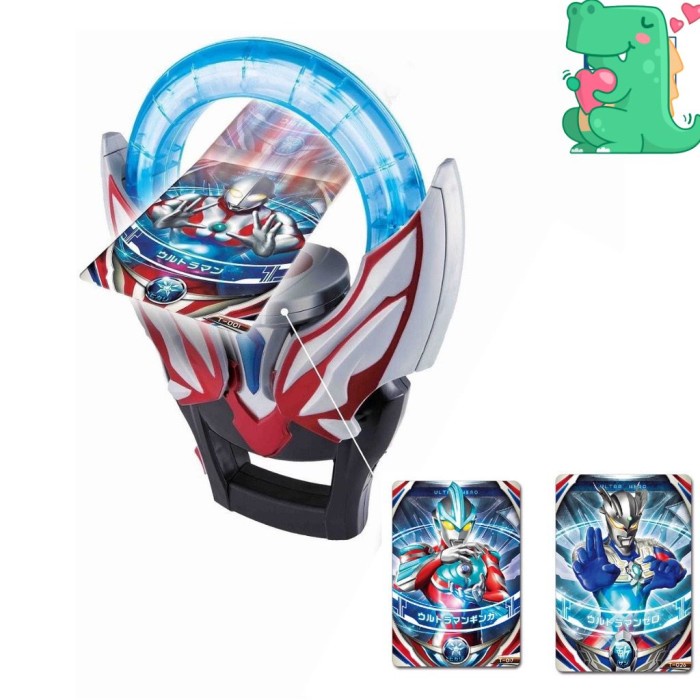 FLASH SALE FIGURE ULTRAMAN ORB RING + CARD ULTRAMAN ORB BARU TERMURAH