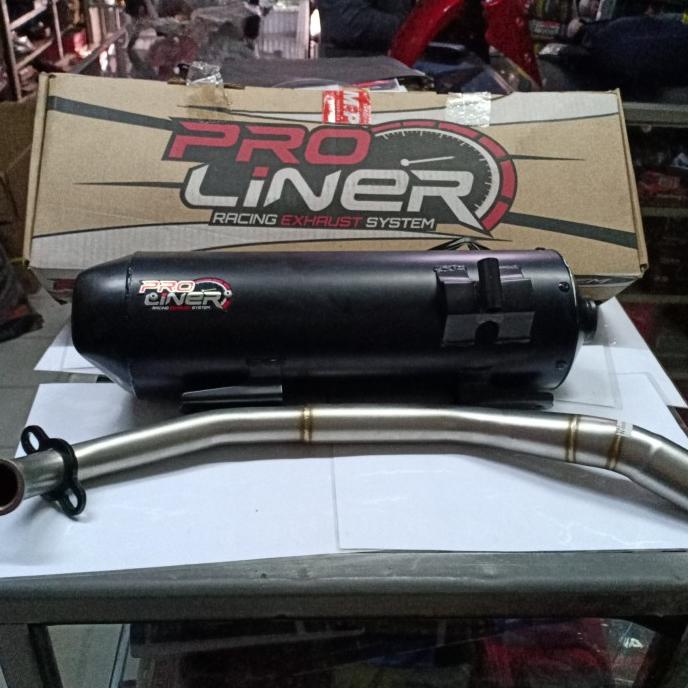 Knalpot Proliner tipe Silent Nmax/Nmax new/Aerox