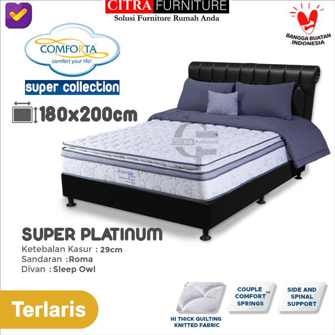 Springbed comforta platinum 180X200 - Full set