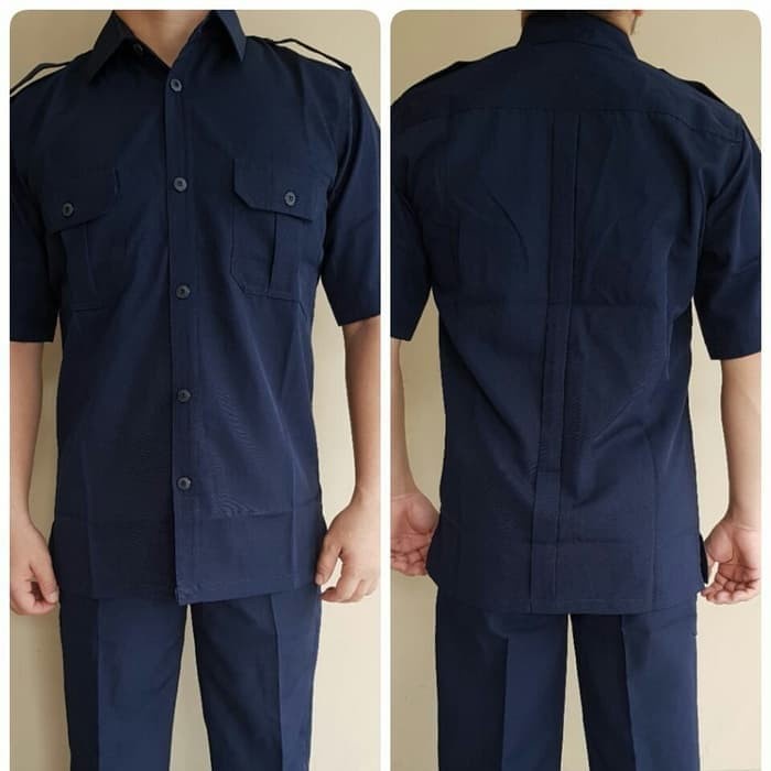Terbaru Baju Seragam Khaki Pdh Pns/Pemda/Guru/Pria/Laki Dongker ._