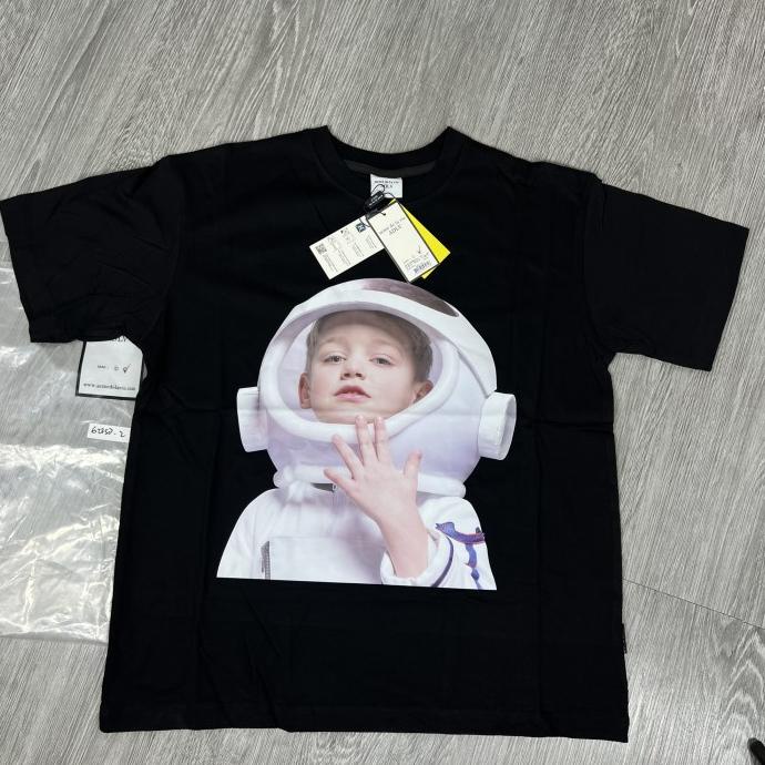 Tshirt ADLV Acme De La Vie Baby Face Boy Astronaut Star Black Tee