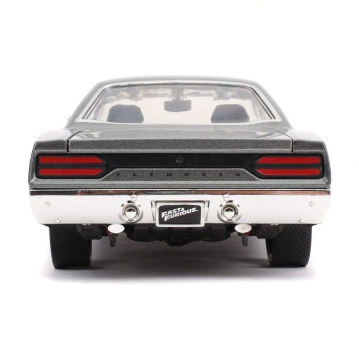 FLASH SALE JADA FAST & FURIOUS 1:24 ALLOY CAR DOM'S PLYMOUTH CHEVY IMPALA GTR TERBARU