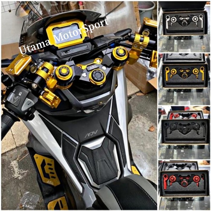 Terlaris Stang Stang Stank Jepit Robot Adv-150/Adv-160 All Adv Ori Black Diamond New