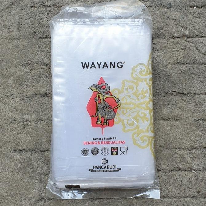 `````````] Plastik Bening PP Wayang ukuran 10x15 cm