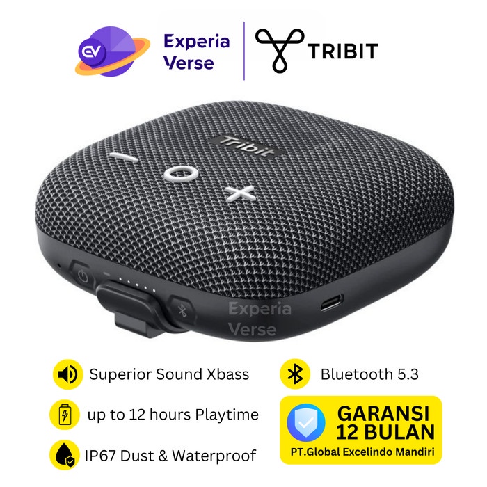 Terlaris Tribit Stormbox Micro 2 Bluetooth 5.3 Usb-C Portable Speaker