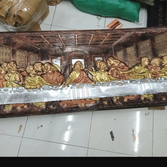 Ready stok gambar perjamuan Kudus timbul