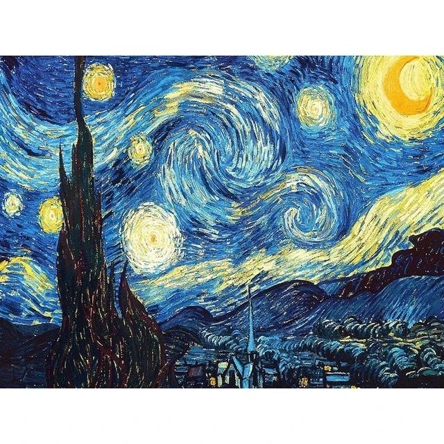 Bestseller Painting By Numbers Starry Night Home Decor Paint By Number