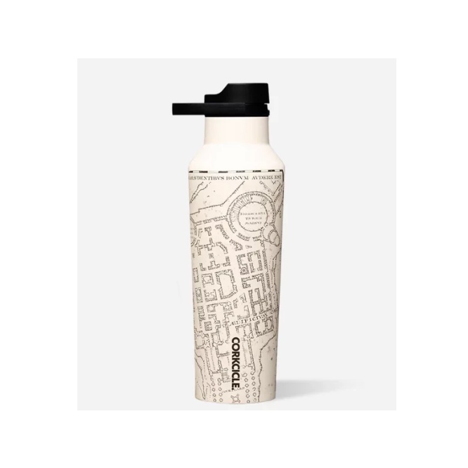 Corkcicle x Harry Potter Marauders Map 20 oz Sport Canteen Botol Minum