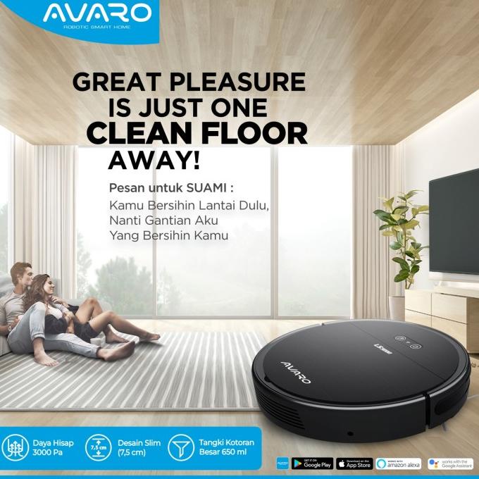 AVARO LS3000 Robot Vacuum Cleaner Vacum Cleaner Vaccum Cleaner
