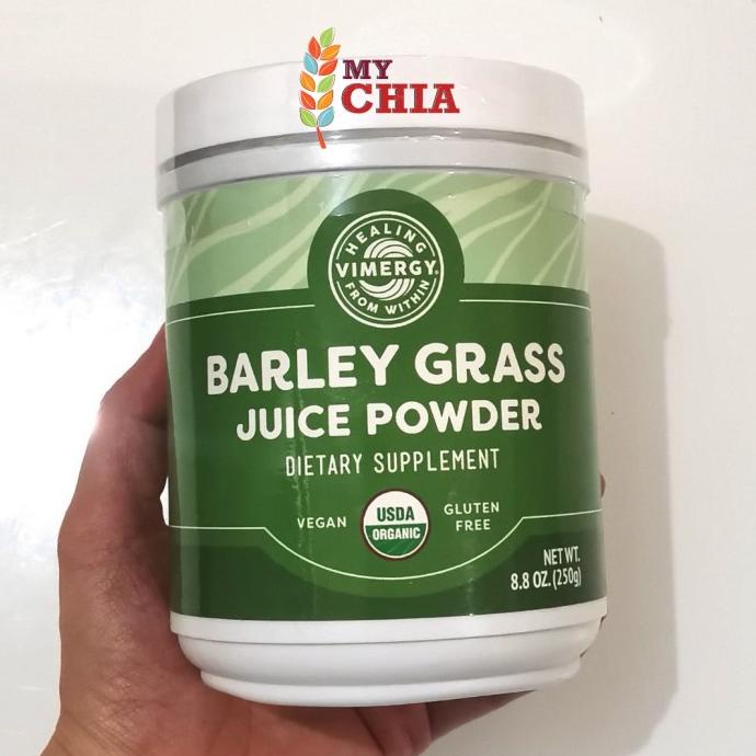 

Vimergy Organic Barley Grass Juice Powder 250G Vitamin Suplemen Bjgp Valentinesusi623