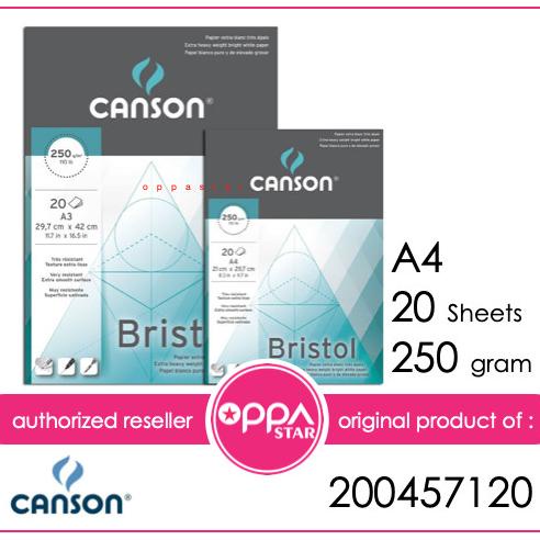 

Canson Bristol Pad Graphic Art A4 250g 20s - Kertas Gambar