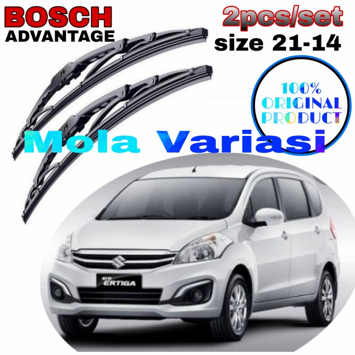 Wiper Bosch Advantage Suzuki Ertiga 2015-2017 Kode Dt 057