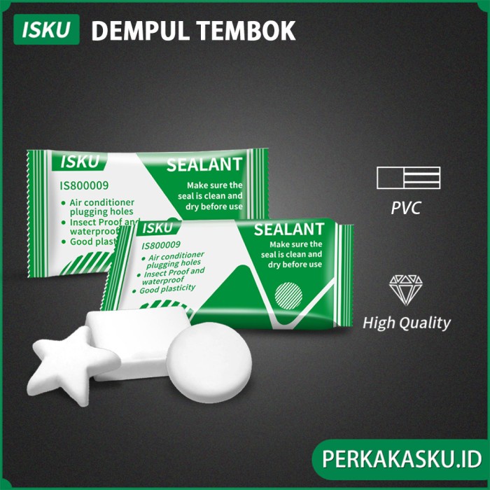 ISKU DEMPUL TEMBOK SEALANT DEMPUL AJAIB SERBA GUNA DEMPUL PADAT PIPA