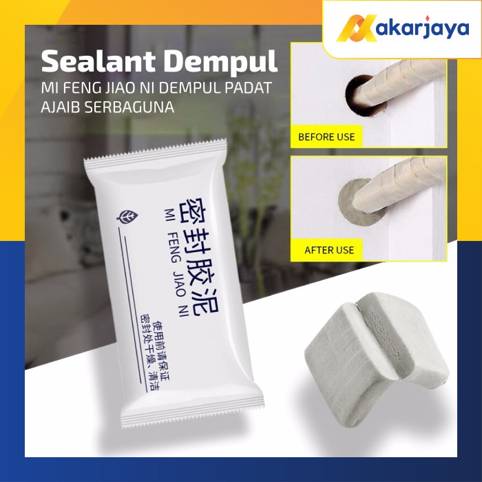 SEALANT DEMPUL PADAT AJAIB REPAIR INSTAN SEMEN LEM DINDING TEMBOK