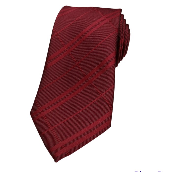 Terlaris Dasi Merah Maroon Mewah Dasi Kantor Pria Dasi Panjang Long Tie Import